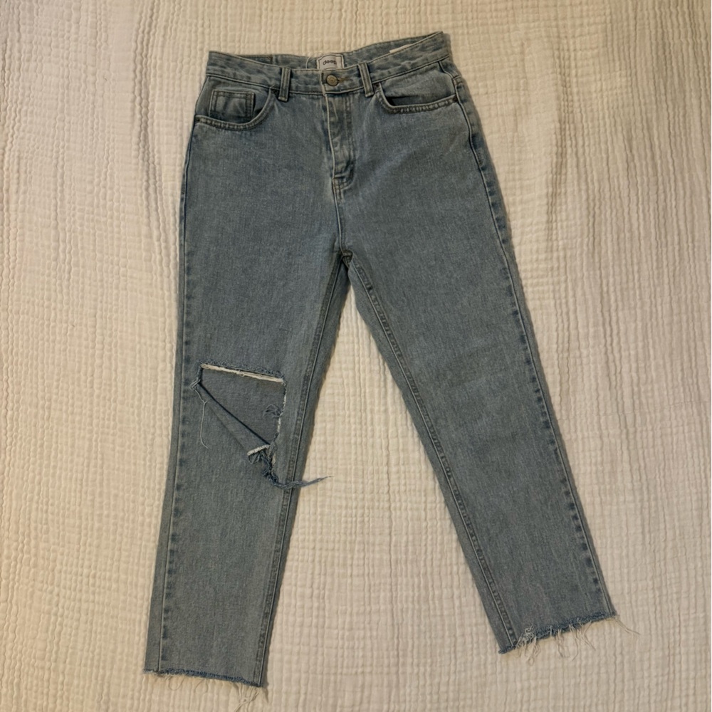Deep Straight Leg Straight Jeans Deep Straight Leg Straight Jeans